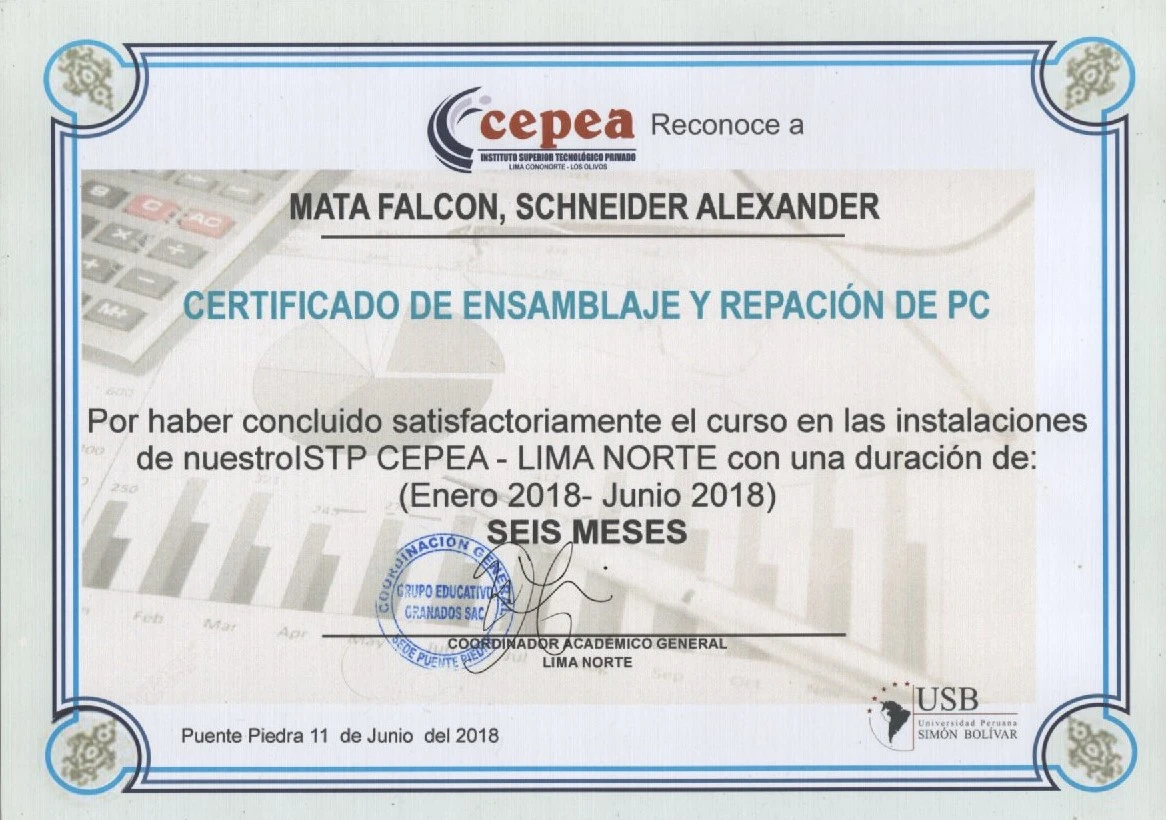 Ensamblaje y Reparación PC